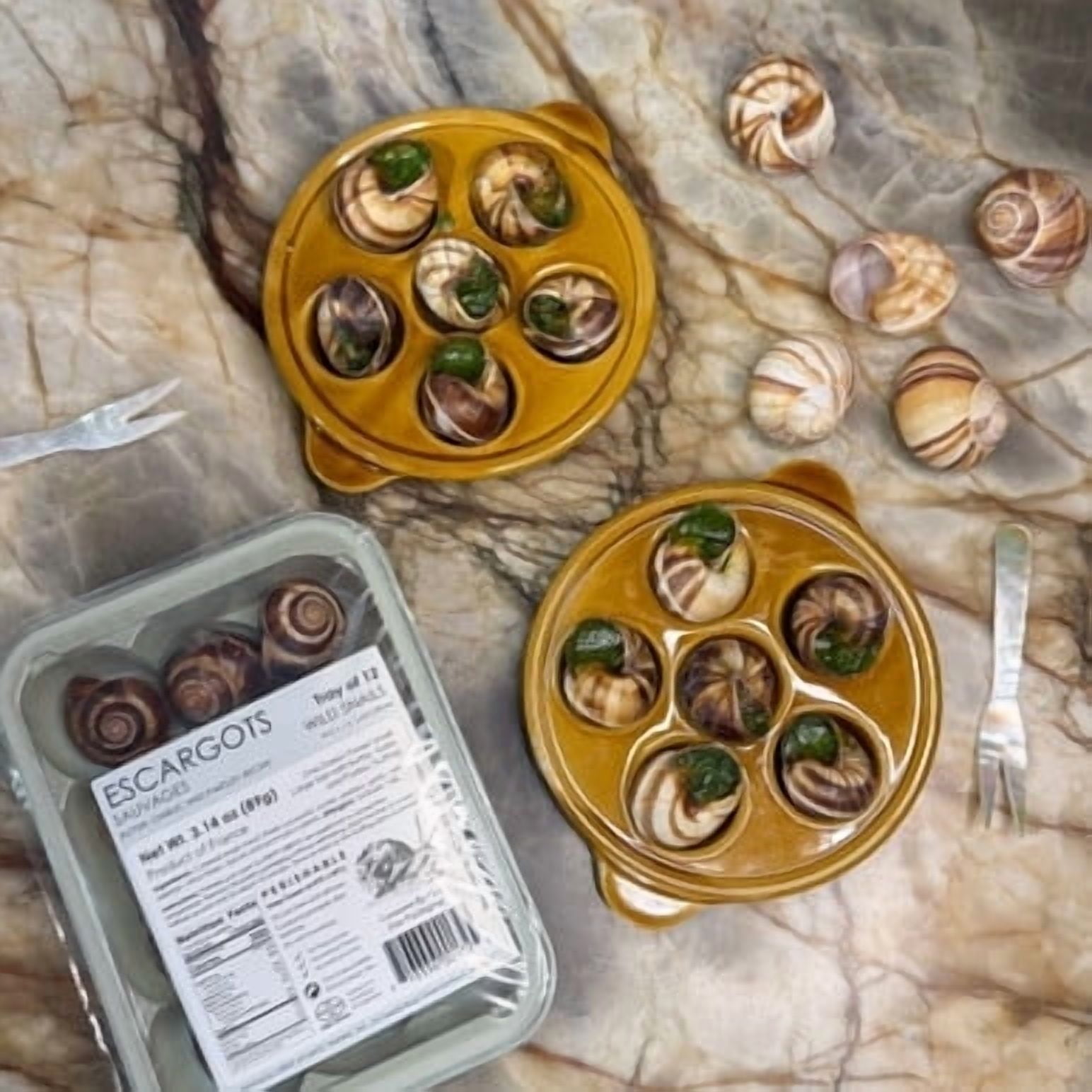 Great Atlantic Trading Prepared French Escargot - 12 Count