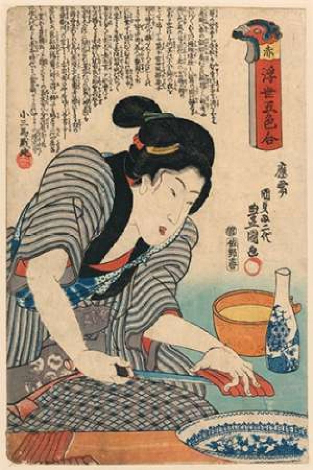 Preparing Dinner 1850 Canvas Art - Unknown (12 x 18)