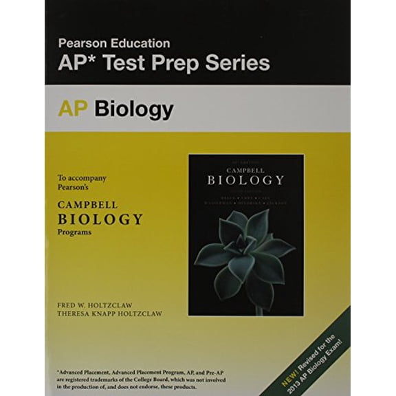 Pre-Owned AP Biology: To Accompany Pearson's Campbell Biology Programs (Paperback) 0321856635 9780321856630