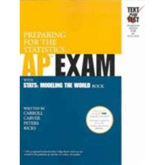 Pre-Owned Preparing for the Statistics AP* Exam: With Stats: Modeling the World by Bock (Paperback) 0321173449 9780321173447