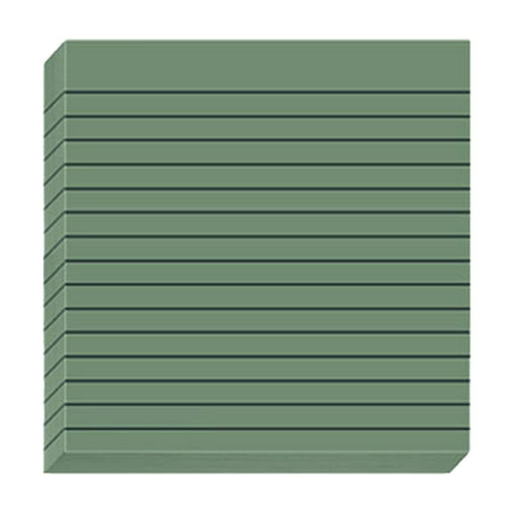 Preplabs 120-Page Morandi Tearable Notes - Pastel Square Office Memo Pad | Reusable Transparent Planner Stickers