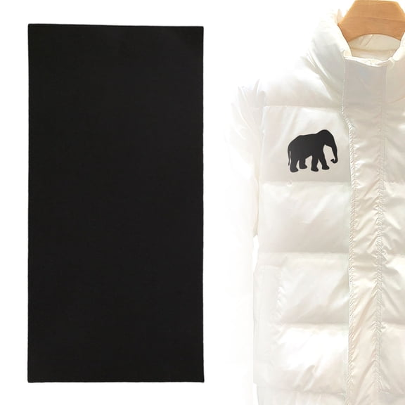 Preplabs Down Jacket Patch Repair Patch Black, Waterproof Lightweight Fabric, No-Sew Hole and Tear Fixing Solution