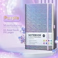 thumbnail image 1 of Preplabs Glitter Journal Notebook, 8.3x5.7â 160 Lined Pages Hardcover A5 Never-Peel Cover for Women, 1 of 8