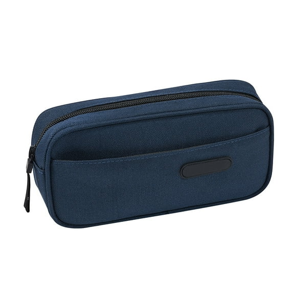 Preplabs Large Capacity Pencil Case, Aesthetic Zipper Bag for Stationery Storage, Multi-Compartment Organizer for Travel Use