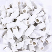 Preplabs Pencil Top Erasers Bulk 2020-Pack Pencil Top Erasers - White Cap Erasers for Teachers/Students