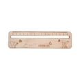thumbnail image 1 of Preplabs Personalized Wood Measuring Ruler Engraved Wooden Ruler Tool Custom Name Engraving Service Craft Workshop Measuring Scale Home DIY Project Ruler Non-Slip Edge Design, 1 of 7
