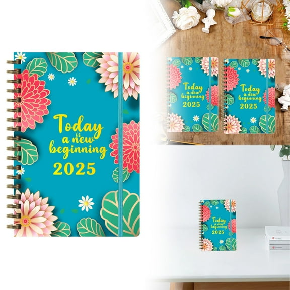 Preplabs Priority Task Planning Notebook, Flexible Schedule Organizer Undated with Time Management System