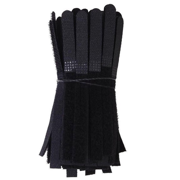 Preplabs Reusable Cable Organizer, Adhesive Strips for Wire Management, Reusable Rope for Cable Organization