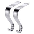 thumbnail image 1 of Preplabs Silver Christmas Stocking Holders, Festive Mantle Hangers for Holiday Decor, Secure Display for Fireplace and Home, 1 of 5