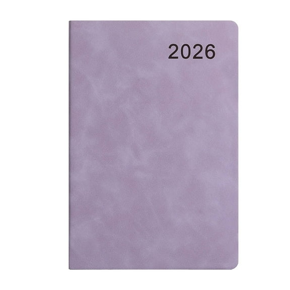 Preplabs Sustainable Daily and Monthly Planner, with Bound Cover for 2026 Scheduling and Time Management, Perfect for Home and Office Organization, Eco-Friendly Paper for Green Living