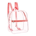 thumbnail image 1 of Preplabs Heavy Duty PVC Transparent Backpack Lightweight Clear Backpack for Travel, Events & Everyday Use - Durable and See-Through, 1 of 8