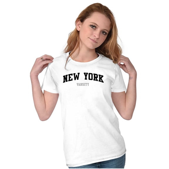 Preppy Athletic New York Varsity Womens Slim Fit Graphic Tee Brisco Brands M