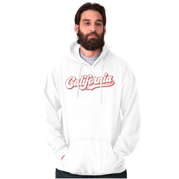 Preppy Athletic Varsity California Unisex Plus Fleece Graphic Hoodie Brisco Brands 5X