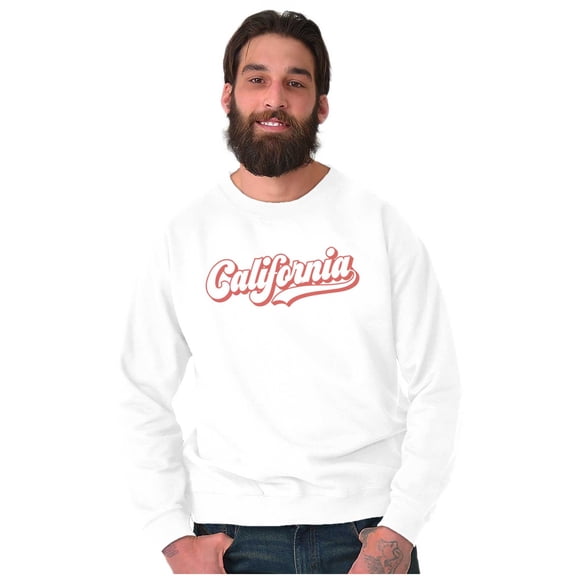 Preppy Athletic Varsity California Unisex Plus Fleece Graphic Sweatshirt Brisco Brands 4X