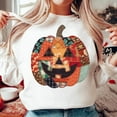 thumbnail image 1 of Preppy Floral Fall Pumpkin Sweatshirt, Halloween Jack O’ Lantern Sweatshirt, Ditsy Floral Fall Sweatshirt, Girly Autumn Sweatshirt, Pumpkin Lace Sweatshirt, Tis The Season Sweatshirt, 1 of 5