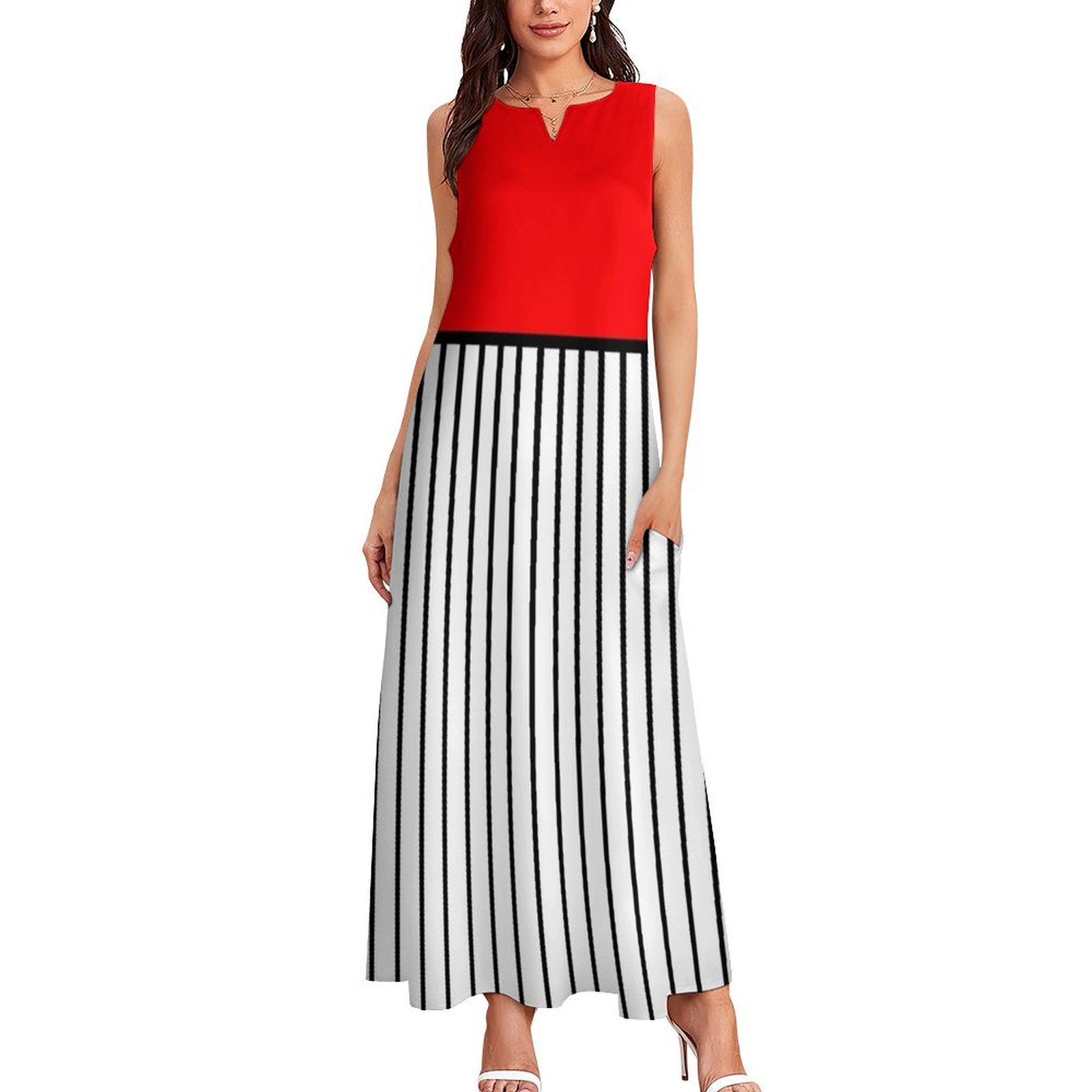 preppy evening dresses Kennedy Maxi Dress Large
