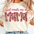 thumbnail image 1 of Preppy Mama T-Shirt, God Made Me A Mama Shirt, Floral Mama Shirt, Gift for Mama Shirt, Mother’s Day Design Shirt, 1 of 5