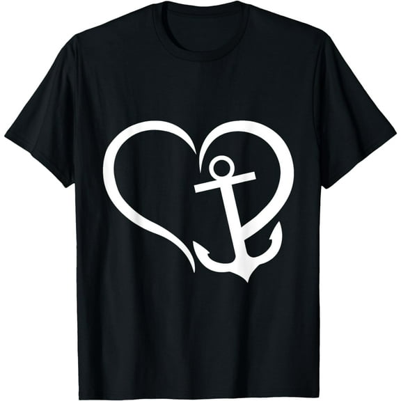 Preppy Nautical Anchor Gifts for Sailors Boaters & Yachting T-Shirt mens t shirt,black,women,funny,misfits,men,journey,t-shirt