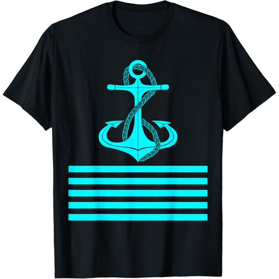 Preppy Nautical Anchor Gifts for Sailors Boaters & Yachting T-Shirt mens t shirt,black,women,funny,misfits,men,journey