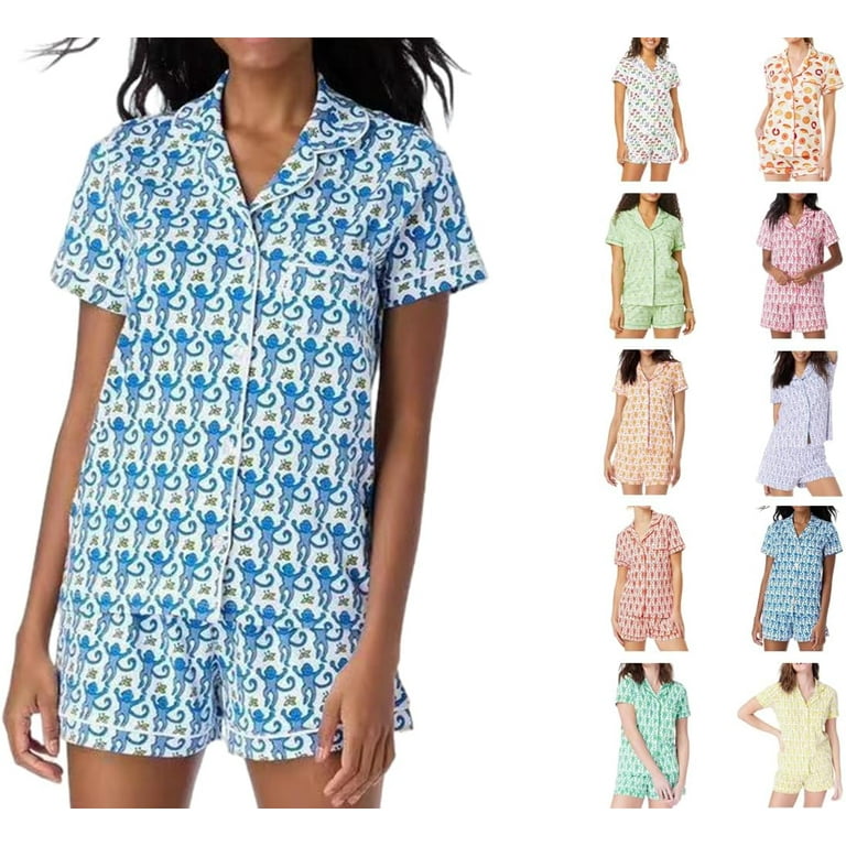 Preppy Pajamas Monkey Pajamas Monkey Pajamas for Women Preppy Monkey Pajamas Roller Rabbit Pajamas Monkey Walmart