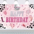 thumbnail image 1 of Preppy Party Supplies Backdrop Banner Poster Birthday Decorations Background for Photography Taspestry, 1 of 6