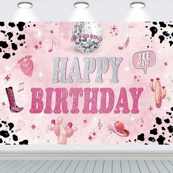 Preppy Party Supplies Backdrop Banner Poster Birthday Decorations Background for Photography Taspestry