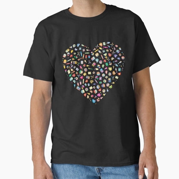 Preppy School Supplies Cool Stationery Aesthetic T-Shirt