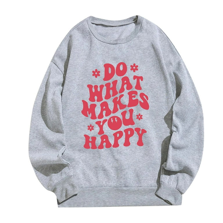 Cute comfy women's sweatshirts sale