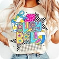 thumbnail image 1 of Preppy Volleyball - Checkered, Stars, & Leopard Print, 1 of 1