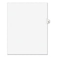 thumbnail image 1 of Preprinted Legal Exhibit Side Tab Index Dividers, Avery Style, 10-Tab, 59, 11 X 8.5, White, 25/pack, (1059) | Bundle of 2 Packs, 1 of 5