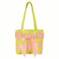 thumbnail image 1 of Prepster Green Ruffle Tote, 1 of 2