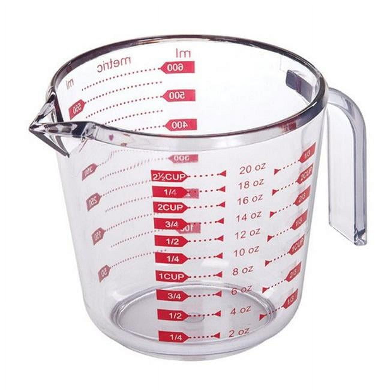  OXO Good Grips 2 Cup Adjustable Measuring Cup, Clear