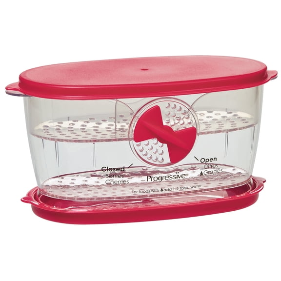 Prepworks Berry Keeper, Clear and Red