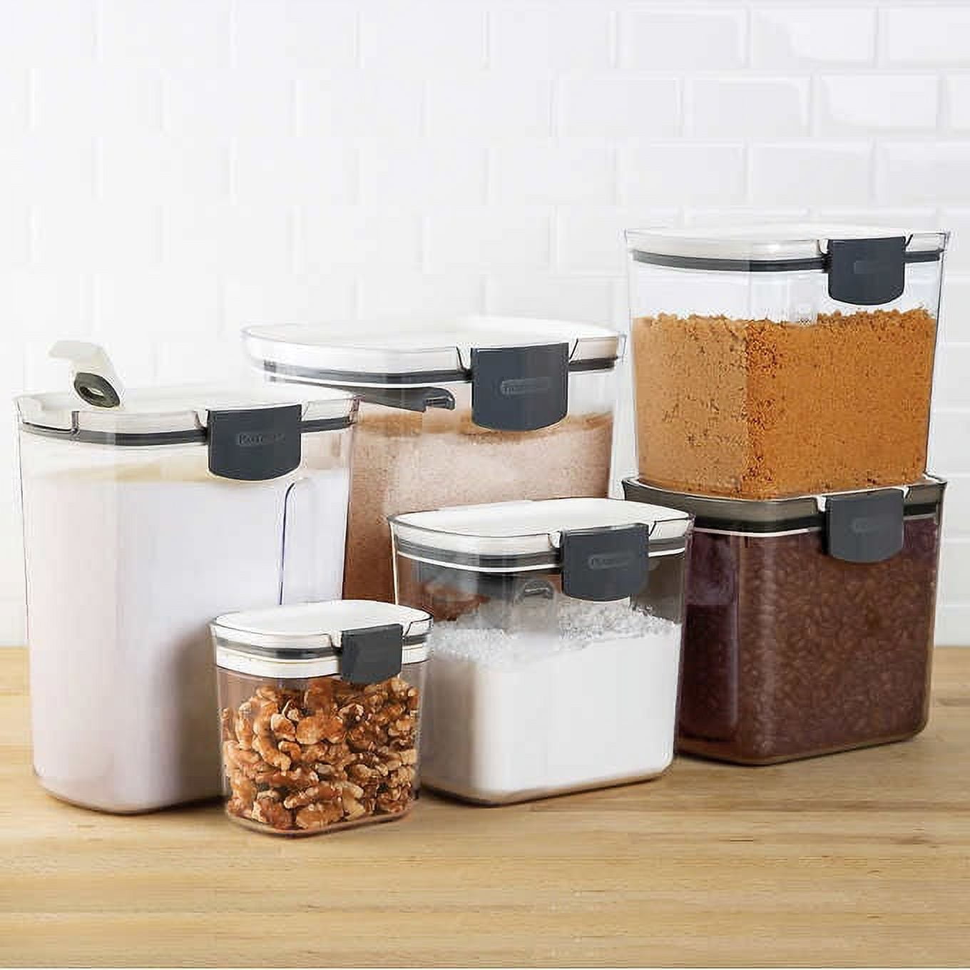 Progressive Prepworks Flour Keeper, 3.8-Quart Plastic Food Storage Container  NEW