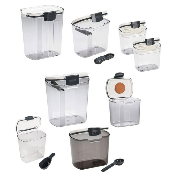 Prepworks by Drevy ProKeeper 8 Piece Clear Storage Container Set