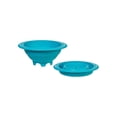 thumbnail image 1 of Collapsible Colander 3 QT Blue, 1 of 4