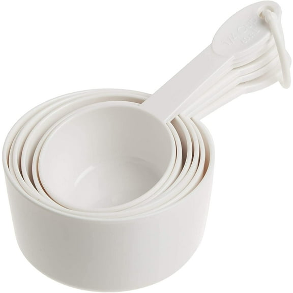 Prepworks by Progressive Measuring Cups, White - Set of 5