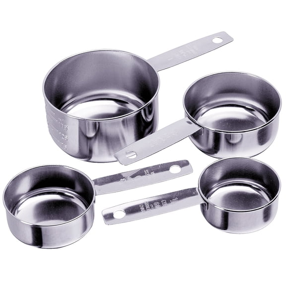 Prepworks by Progressive Stainless Steel Measuring Cups - Set of 4