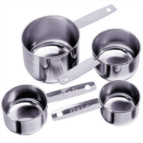 Prepworks by Progressive Stainless Steel Measuring Cups - Set of 4