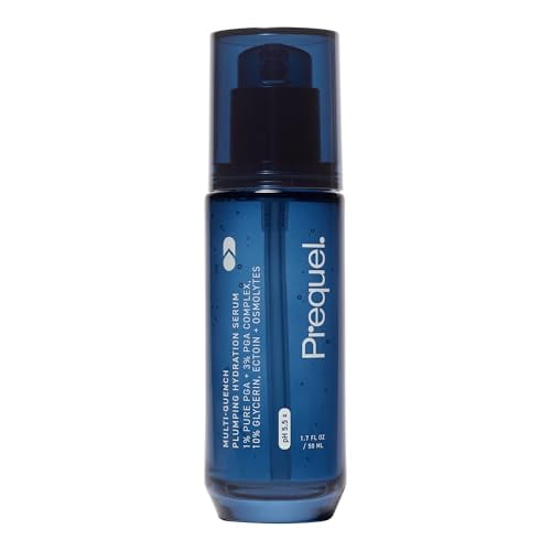 Prequel Skin - Multi-Quench Plumping Hydration Serum - Hydrating & Moisturizing Facial Serum - PGA, Glycerin, Osmolytes Blend for Face - 1.7 Fl Oz
