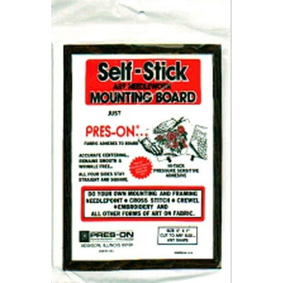 Pres-On Mounting Board 5"x7"Framing Mounting Board