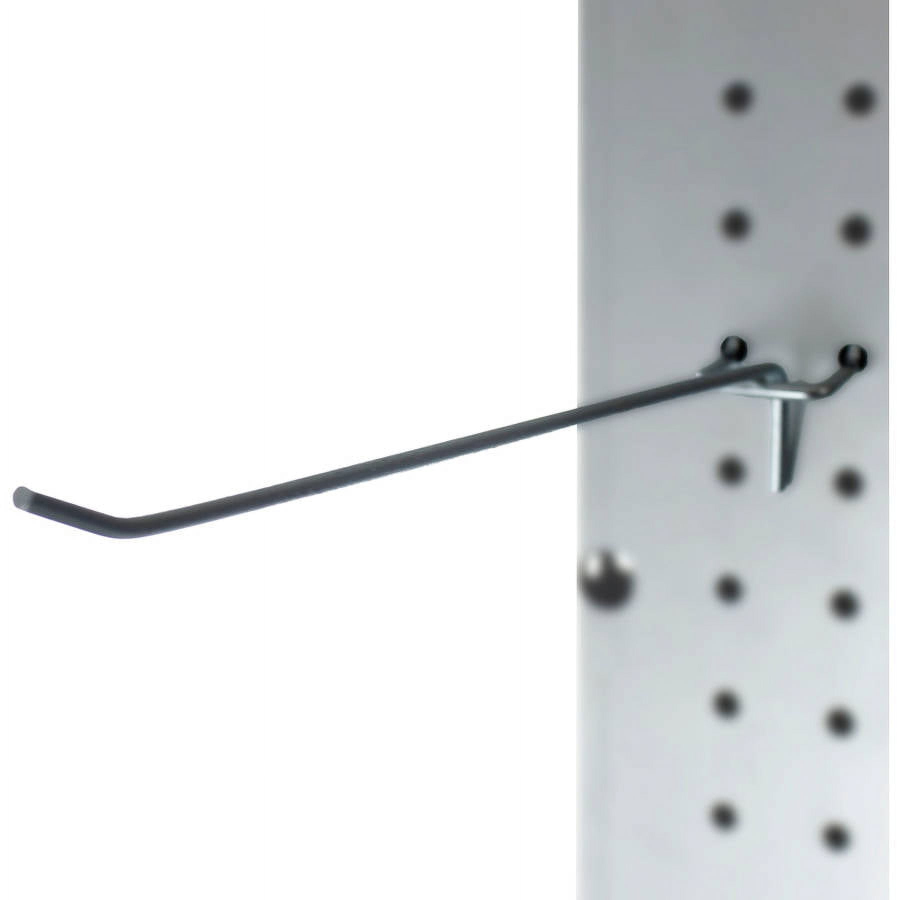 Presa Metal Peg Board Shelving Hooks, 8", 50pk