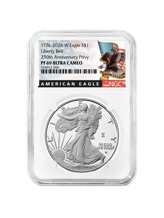 2026-W Proof $1 American Silver Eagle NGC PF69UC Black Label