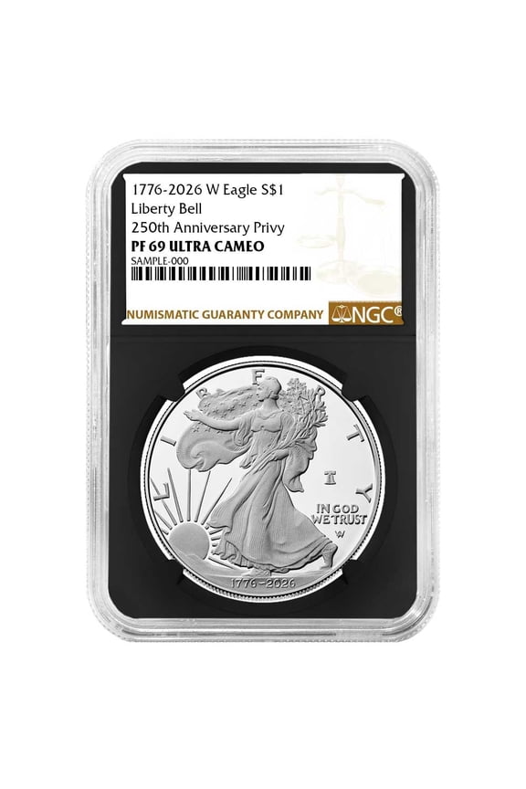 Presale - 2026-W Proof $1 American Silver Eagle NGC PF69UC Brown Label Retro Core