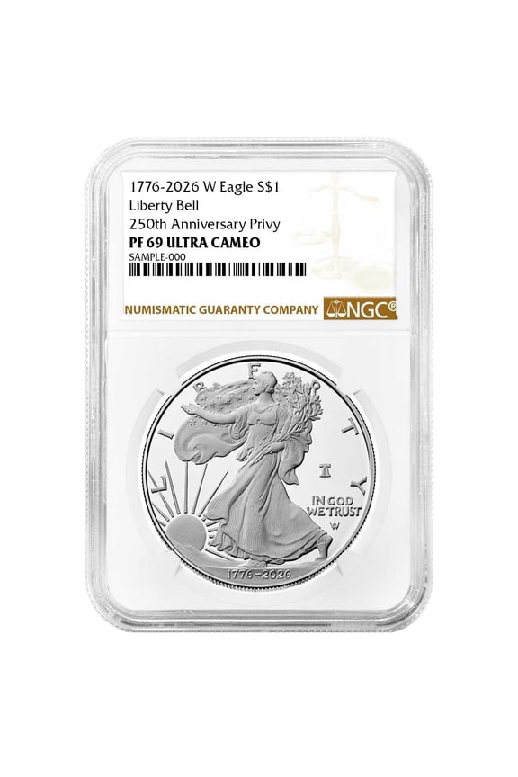 2026-W Proof $1 American Silver Eagle NGC PF69UC Brown Label
