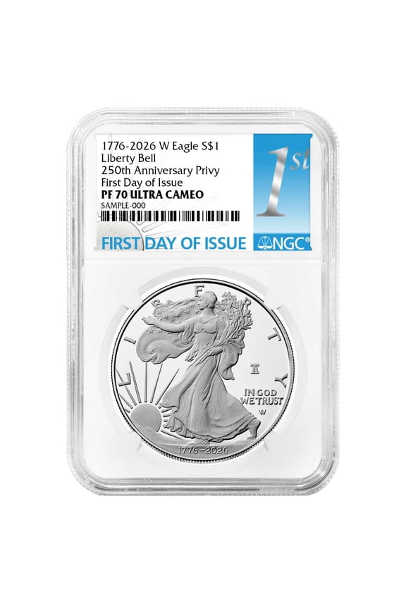 2026-W Proof $1 American Silver Eagle NGC PF70UC FDI First Label