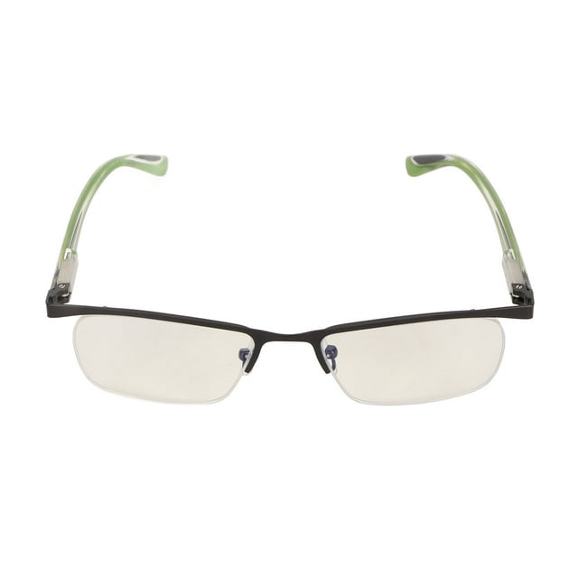 Presbyopic Glasses Blue Light Blocking Half Rim Portable High Definition Reading Eyeglasses for