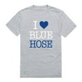 thumbnail image 1 of Presbyterian College Blue Hose I Love T-Shirt, Heather Grey - Large, 1 of 1
