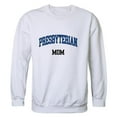 thumbnail image 1 of Presbyterian College Blue Hose Mom Crewneck Sweatshirt, White - Large, 1 of 1