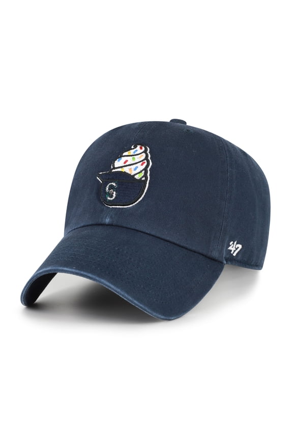 Preschool '47 Navy Seattle Mariners Ice Cream Helmet Clean Up Adjustable Hat